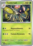 Toedscruel 018/142 Reverse Holo - ITA - Near Mint - Scarlatto e Violetto - Corona Astrale - Carta Pokemon