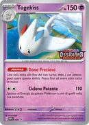 Togekiss SVP 038 Holo - Stamped Staff Promo - ITA - Near Mint -Scarlatto e Violetto - Ossidiana Infuocata - Carta Pokemon