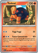 Torkoal 035/198 Reverse Holo - ITA - Near Mint - Scarlatto e Violetto - Carta Pokemon