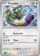 Tornadus WHT 078/086 Reverse Holo Poke Ball - ITA - Near Mint - Scarlatto e Violetto - Fuoco Bianco - Carta Pokemon