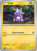 Toxel 069/182 Reverse Holo - ITA - Near Mint - Scarlatto e Violetto - Paradosso Temporale - Carta Pokemon
