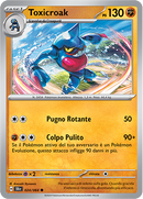 Toxicroak 024/064 Reverse Holo Comune - ITA - Near Mint - Scarlatto e Violetto - Segreto Fiabesco - Carta Pokemon