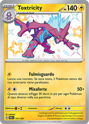 Toxtricity Shiny 141/091 - ITA - Near Mint - Scarlatto e Violetto - Destino di Paldea - Carta Pokemon