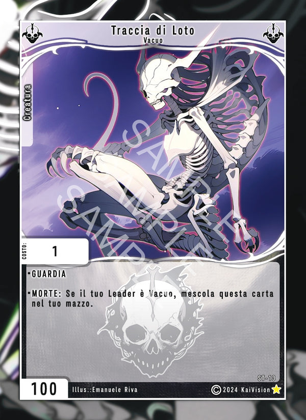 Traccia di Loto ST - 13 Rara Foil - 1a Edizione - ITA - Near Mint - Serie Torneo - Carta Creatures of Exo