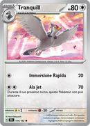 Tranquill 134/162 Reverse Holo - ITA - Near Mint - Scarlatto e Violetto - CronoForze - Carta Pokemon