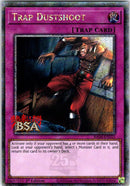 Trap Dustshoot RA04-EN121-V2 Quarter Century Secret Rare - Near Mint - Quarter Century Stampede - Carta Yu-Gi-Oh!