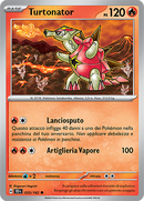 Turtonator 035/162 Reverse Holo - ITA - Near Mint - Scarlatto e Violetto - CronoForze - Carta Pokemon