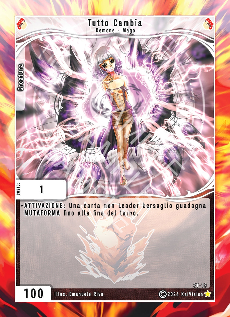 Tutto Cambia ST - 19 Rara Foil - 1a Edizione - ITA - Near Mint - Serie Torneo - Carta Creatures of Exo