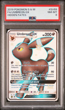 Umbreon GX Shiny HIF SV69/SV94 Ultra Rara Full Art - ENG - Near Mint/Mint - Gradata PSA 8 - Sun & Moon - Hidden Fates - Carta Pokemon