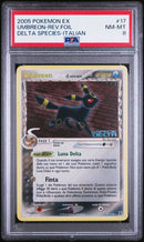 Umbreon Specie Delta DS 017/113 Rara Stamped Reverse Holo - ITA - Near Mint/Mint - Gradata PSA 8 - EX - Specie Delta - Carta Pokemon
