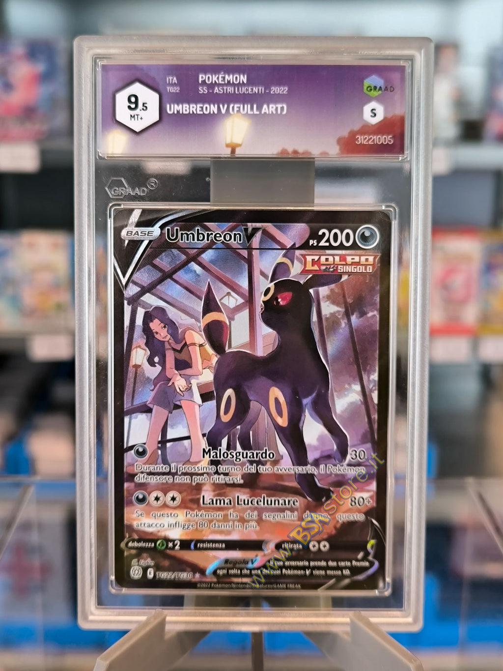 Umbreon V BRS TG22/TG30 Ultra Rara Trainer Gallery - ITA - Mint+ - Gra Umbreon V BRS TG22/TG30 Ultra Rara Trainer Gallery - ITA - Mint+ - Gra