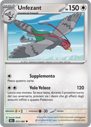Unfezant BLK 073/086 - ITA - Near Mint - Scarlatto e Violetto - Luce Nera - Carta Pokemon