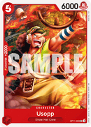 Usopp OP11-003 - Character Rosso Uncommon - Near Mint - A Fist of Divine Speed - Carta One Piece Card Game