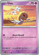 Uxie 078/191 Reverse Holo - ITA - Near Mint - Scarlatto e Violetto - Scintille Folgoranti - Carta Pokemon