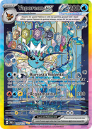 Vaporeon-ex 149/131 Alternative Art - ITA - Near Mint - Scarlatto e Violetto - Evoluzioni Prismatiche - Carta Pokemon