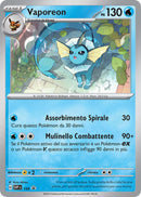 Vaporeon SVP 168 Holo - ITA - Near Mint - Promo Scarlatto e Violetto - Carta Pokemon