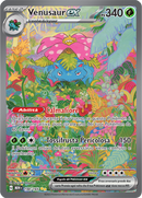 Venusaur EX 198/165 Alternative Art - ITA - Near Mint - Scarlatto e Violetto - 151 - Carta Pokemon
