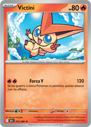 Victini BLK 012/086 Reverse Holo Master Ball - ITA - Near Mint - Scarlatto e Violetto - Luce Nera - Carta Pokemon