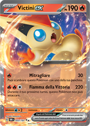Victini-ex 033/197 - ITA - Near Mint - Scarlatto e Violetto - Ossidiana Infuocata - Carta Pokemon