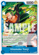 Vinsmoke Yonji OP11-046 - Character Blu Common - Near Mint - A Fist of Divine Speed - Carta One Piece Card Game