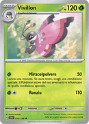 Vivillon 010/198 Reverse Holo - ITA - Near Mint - Scarlatto e Violetto - Carta Pokemon