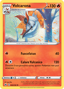 Volcarona 025/159 Reverse Holo - ITA - Near Mint - Spada e Scudo - Zenit Regale - Carta Pokemon