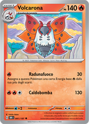 Volcarona 041/197 Reverse Holo - ITA - Near Mint - Scarlatto e Violetto - Ossidiana Infuocata - Carta Pokemon