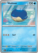 Wailmer 040/159 Reverse Holo - ITA - Near Mint - Scarlatto e Violetto - Avventure Insieme - Carta Pokemon