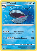 Wailord 032/159 Reverse Holo - ITA - Near Mint - Spada e Scudo - Zenit Regale - Carta Pokemon