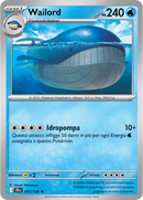 Wailord 041/159 Reverse Holo - ITA - Near Mint - Scarlatto e Violetto - Avventure Insieme - Carta Pokemon