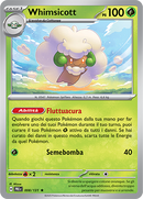 Whimsicott 008/131 Holo - ITA - Near Mint - Scarlatto e Violetto - Evoluzioni Prismatiche - Carta Pokemon