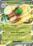 Whimsicott-ex WHT 005/086 - ITA - Near Mint - Scarlatto e Violetto - Fuoco Bianco - Carta Pokemon