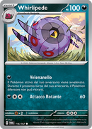 Whirlipede 116/167 Reverse Holo Comune - ITA - Near Mint - Scarlatto e Violetto - Crepuscolo Mascherato - Carta Pokemon