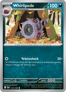 Whirlipede BLK 055/086 Reverse Holo Master Ball - ITA - Near Mint - Scarlatto e Violetto - Luce Nera - Carta Pokemon