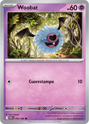 Woobat WHT 036/086 Reverse Holo Master Ball - ITA - Near Mint - Scarlatto e Violetto - Fuoco Bianco - Carta Pokemon