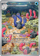 Wugtrio 224/091 Illustrazione Rara - ITA - Near Mint - Scarlatto e Violetto - Destino di Paldea - Carta Pokemon