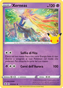Xerneas 012/025 Holo - ITA - Near Mint - Spada e Scudo - Gran Festa - Carta Pokemon