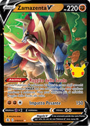 Zamazenta-V 018/025 - ITA - Near Mint - Spada e Scudo - Gran Festa - Carta Pokemon