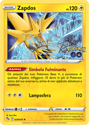 Zapdos 029/078 Reverse Holo - ITA - Near Mint - Spada e Scudo - Pokemon GO - Carta Pokemon