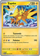 Zapdos 065/167 Holo Rara - ITA - Near Mint - Scarlatto e Violetto - Crepuscolo Mascherato - Carta Pokemon