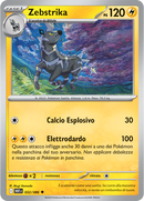 Zebstrika WHT 032/086 Reverse Holo Poke Ball - ITA - Near Mint - Scarlatto e Violetto - Fuoco Bianco - Carta Pokemon