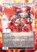 Zefraniaga, Assassina Mutaforma del Cielo Rosso CA - 049 Rara Foil - Unlimited - ITA - Near Mint - Cavalieri di Adam - Carta Creatures of Exo