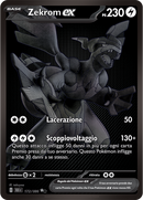 Zekrom-ex BLK 172/086 - ITA - Near Mint - Scarlatto e Violetto - Luce Nera - Carta Pokemon