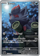Zorua 075/064 Rara Illustrazione - ITA - Near Mint - Scarlatto e Violetto - Segreto Fiabesco - Carta Pokemon