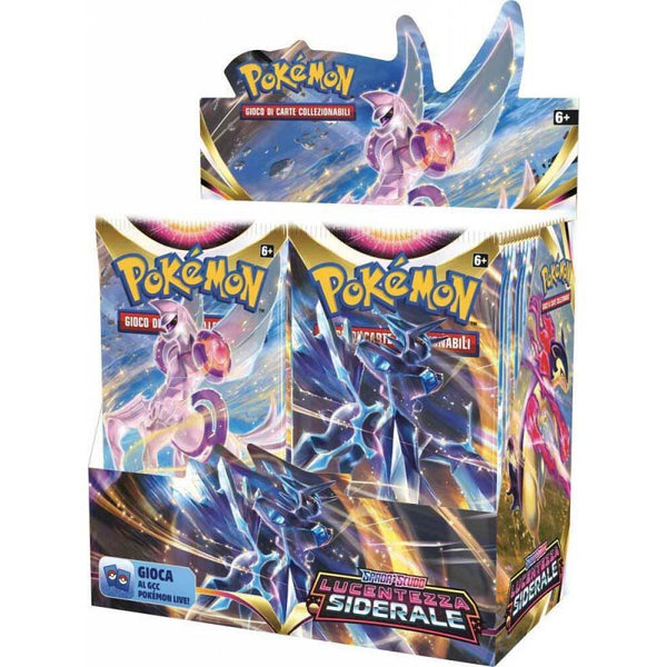 Box Display 36 Bustine Spada e Scudo - Lucentezza Siderale - ITA