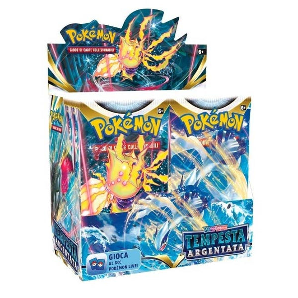 Box Display 36 Bustine Spada e Scudo - Tempesta Argentata - ITA