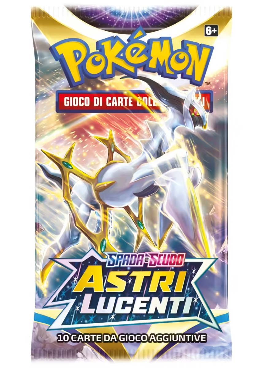 Bustina Spada e Scudo - Astri Lucenti - ITA - Artwork Casuale - 10 Car