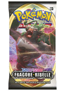 Bustina Spada e Scudo - Fragore Ribelle - ITA - Artwork Casuale - 10 Carte POKEMON