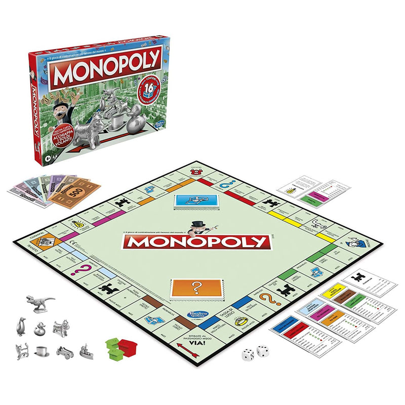 Monopoly HASBRO GAMING Il gioco di contrattazione più famoso al mondo