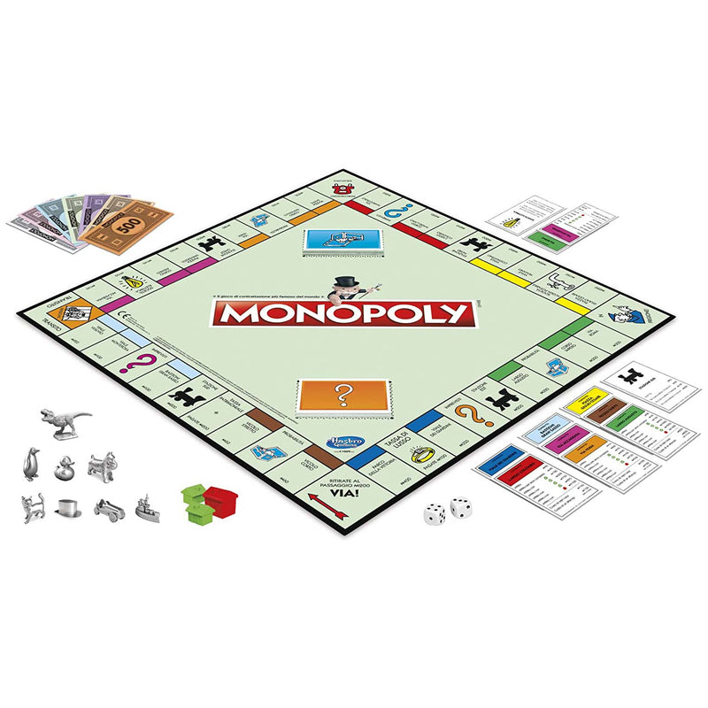 Monopoly HASBRO GAMING Il gioco di contrattazione più famoso al mondo
